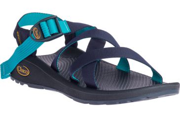 Image of Chaco Banded Z Cloud - Womens, Navy Teal, Medium, 05.0, JCH107540-05.0