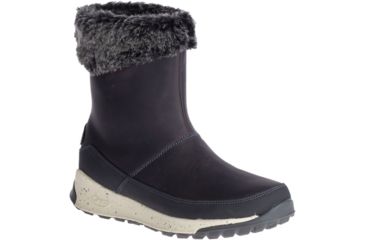 Image of Chaco Borealis Mid Wool Casual Boots - Womens, Black, Medium, 6 US, J106784-06.0