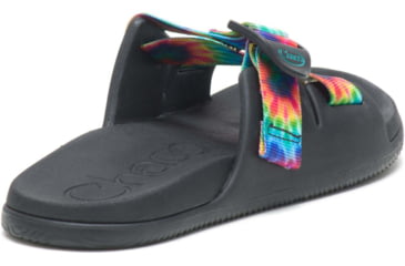 Image of Chaco Chaco Chillos Slide - Womens, Dark Tie Dye, 9 US, Medium, JCH108782-9M