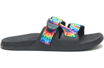 Image of Chaco Chaco Chillos Slide - Womens, Dark Tie Dye, 9 US, Medium, JCH108782-9M
