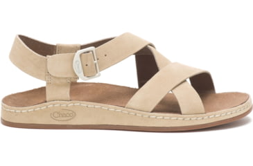 Image of Chaco Chaco Wayfarer Sandals - Womens, Suede Buff, 6 US, Medium, JCH108828-6M