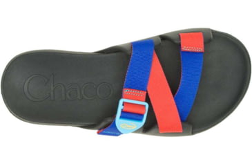 Image of Chaco Chillos Clog Sandals - Mens, BlueRed, 12, JCH108645-M-12