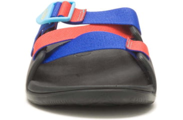 Image of Chaco Chillos Clog Sandals - Mens, BlueRed, 12, JCH108645-M-12
