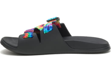 Image of Chaco Chillos Slide - Mens, Dark Tie Dye, 9, Medium, JCH108033-9