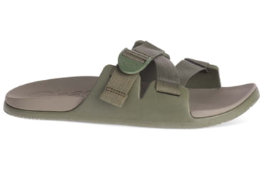 Image of Chaco Chillos Slide Sandals - Mens, Fossil, 8 US, JCH107321-8