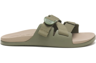 Image of Chaco Chillos Slide - Womens, Fossil, 8, Medium, JCH109124-8