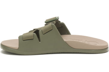 Image of Chaco Chillos Slide - Womens, Fossil, 8, Medium, JCH109124-8