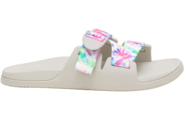 Image of Chaco Chillos Slide - Womens, Light Tie Dye, 9, Medium, JCH108732-9