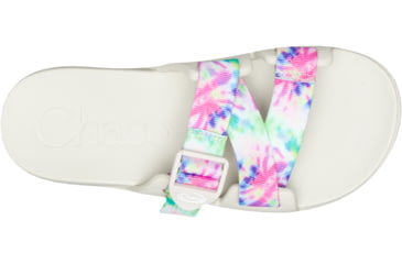 Image of Chaco Chillos Slide - Womens, Light Tie Dye, 9, Medium, JCH108732-9