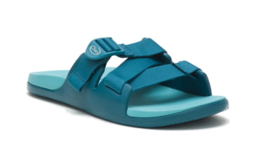 Image of Chaco Chillos Slide - Womens, Ocean Blue, 11, Medium, JCH109118-11