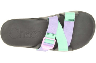 Image of Chaco Chillos Slide - Womens, PurpleGreen, 10, JCH109582-M-10