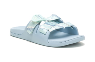 Image of Chaco Chillos Slide - Womens, Tinge Sky Blue, 9, Medium, JCH109248-9
