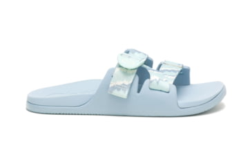 Image of Chaco Chillos Slide - Womens, Tinge Sky Blue, 9, Medium, JCH109248-9