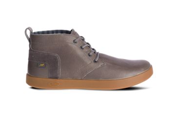 Image of Chaco Davis Mid Leath Casual Shoes - Mens, Nickel, Medium, 10.5, JCH106687-10.5