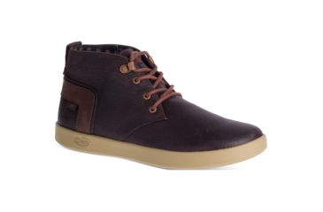 Image of Chaco Davis Mid Leather Casual Boots - Mens, Mahogany, Medium, 14 US, J106267-14.0