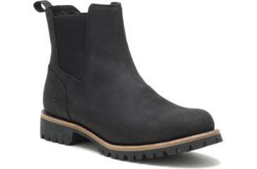 Image of Chaco Fields Chelsea Shoes - Mens, Black, 8, Medium, JCH107461-8