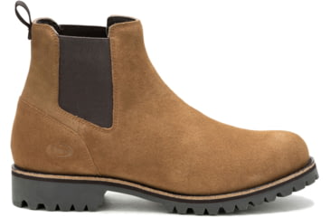 Image of Chaco Fields Chelsea Shoes - Mens, Maple Brown Suede, 11.5, JCH108723-11.5