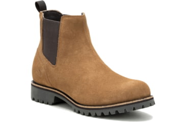 Image of Chaco Fields Chelsea Shoes - Mens, Maple Brown Suede, 11.5, JCH108723-11.5