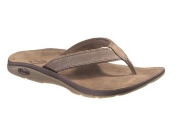 Image of Chaco Leather Flippa Sandals - Women's-6 US-Bison