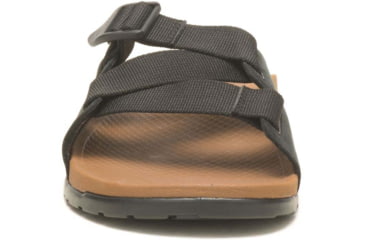 Image of Chaco Lowdown Leather Slide - Mens, Black, 8, JCH108619-M-8