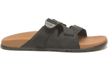 Image of Chaco Lowdown Leather Slide - Mens, Black, 8, JCH108619-M-8