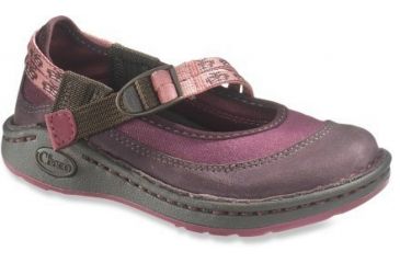 Image of Chaco Loyalist EcoTread Shoe - Kid's-Fig/Beet-10 kids