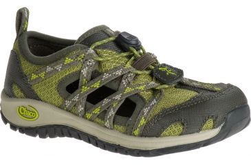 Image of Chaco OutCross Watersport Shoe - Kid's-York Olive