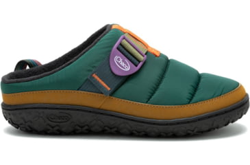 Image of Chaco Ramble Puff Clog Shoes - Womens, Retro Pine, 6.5, JCH109598-6.5