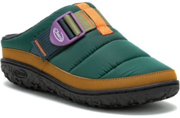 Image of Chaco Ramble Puff Clog Shoes - Womens, Retro Pine, 6.5, JCH109598-6.5