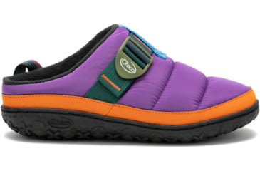 Image of Chaco Ramble Puff Clog Shoes - Womens, Retro Purple, 8.5, JCH109626-8.5