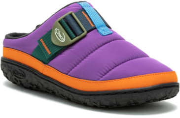 Image of Chaco Ramble Puff Clog Shoes - Womens, Retro Purple, 8.5, JCH109626-8.5