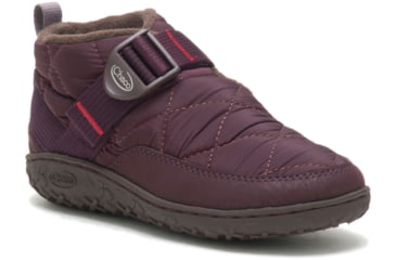 Image of Chaco Ramble Puff Shoes - Kids, Plum, 4, JCH180347-4