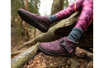 Image of Chaco Ramble Puff Shoes - Womens, Plum, 7, JCH108892-7