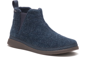 Image of Chaco Revel Chelsea V-Gore Shoes - Womens, Navy, 7.5, JCH108914-7.5