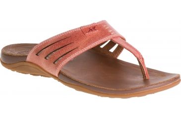 Image of Chaco Sansa Sandal - Women's-Peach-Medium-6