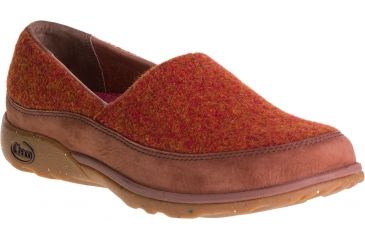 Image of Chaco Sloan Casual Shoe - Women's-Brick Red-Medium-6