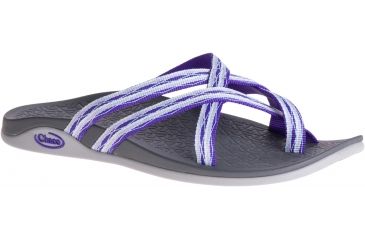 Image of Chaco Tempest Cloud Sandal - Women's-Batik Purple-Medium-6