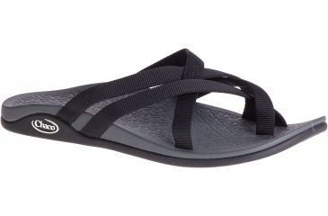 Image of Chaco Tempest Cloud Sandal - Women's-Black-Medium-8