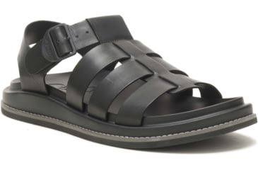 Image of Chaco Townes Fisherman Sandals - Womens, Black, 9, JCH109476-M-9