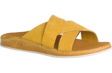Image of Chaco Wayfarer Slide Sandals - Womens, Ochre, 7 US, JCH107926-7