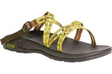 Image of Chaco Wrapsody X Sandal - Women's-Coral Citrus-Medium-5