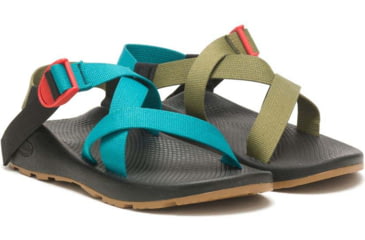 Image of Chaco Z1 Classic Sandals - Mens, TealAvocado, 13, JCH108681-M-13