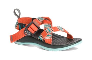 Image of Chaco Z1 Ecotread Sandals - Kids, 11 Kid, Banded Coral, J180006-11