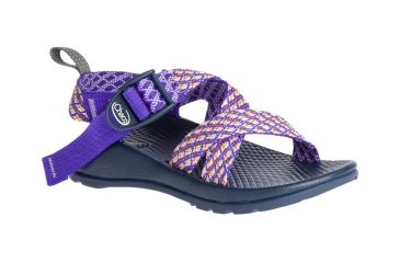 Image of Chaco Z1 Ecotread Sandals - Kids, 13 Kid, Picnic Purple, J180008-13