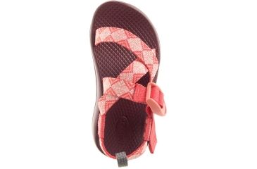 Image of Chaco Z1 Ecotread Sandals - Kids, 1 Youth, Kaleido Peach, J180022-01.0