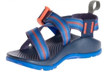 Image of Chaco Z1 Ecotread Sandal - Youth, Split Blue, 4 US, J180043-04.0