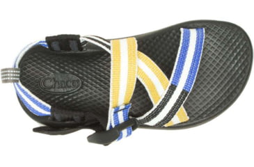 Image of Chaco Z1 Ecotread Sandals - Kids, 11 Kid, Vary Blue Yellow, JCH180383-M-11