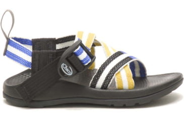 Image of Chaco Z1 Ecotread Sandals - Kids, 11 Kid, Vary Blue Yellow, JCH180383-M-11