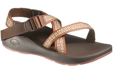 Image of Chaco Z1 Yampa Sandal - Men's-Orange-Medium-7 US