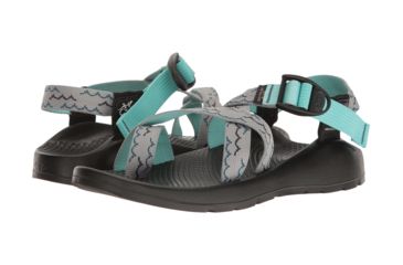 Image of Chaco Z2 Colorado Sandal - Womens, Waves Gray/Teal, 6, J106410-6